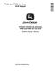 John Deere P540 and P556 Air Hoe Drills Repair Manual (TM160719) 0