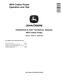 John Deere 9976 Cotton Pickers Operation and Test Manual (TM1615) 0