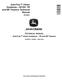 John Deere AutoTrac™ Vision Guidance Systems for MY20+ 7R and 8R Tractors Technical Manual (TM162519) 0