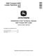 John Deere 244H Compact 4WD Loaders Operation and Test Manual (TM1628) 0