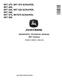John Deere 9RT 470, 9RT 490, 9RT 520, 9RT 540, 9RT 570  and 9RT 590 Tracked Tractors (+SCRAPER) Operation and Test Manual (TM165019) 0