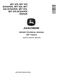 John Deere 9RT470, 9RT520 and 9RT570 Tracked  Tractors (+SCRAPER) Repair Manual (TM165119) 0