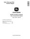 John Deere 7210, 7410 and 7510 Tractors Repair Manual (TM1653) 0