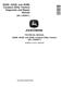 John Deere 3025E, 3032E and 3038E Compact Utility Tractors (SN: KL100001-) Diagnostic and Repair Manual (TM166919) 0