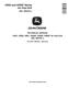 John Deere H540F, H541, H550, H550F, H560F and H561 Air Hoe Drills Technical Manual (TM172519) 0