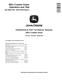 John Deere 850J Crawler Dozers with 6090HT001, 6081HT006 Engines Operation and Test Manual (TM1730) 0
