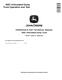 John Deere 300C Articulated Dump Trucks Operation and Test Manual (TM1787) 0