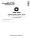 John Deere 350C and 400C Articulated Dump Trucks Operation and Test Manual (TM1789) 0