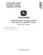 John Deere 8110T, 8210T, 8310T and 8410T Tracked Tractors Operation and Test Manual (TM1799) 0