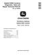John Deere SideHill 9550 (SN. up to 695700) Combines Technical Manual (TM1832) 0