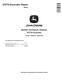 John Deere 27ZTS Compact Excavators (Metric) Repair Manual (TM1837) 0