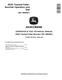 John Deere 653G (SN: 880060-) Tracked Feller Bunchers Operation and Test Manual (TM1868) 0