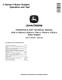 John Deere 670C, 670CH, 672CH, 770C, 770CH and 772CH Series II Motor Graders Operation and Test Manual (TM1914) 0