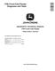 John Deere 1790 Front-Fold Planters (SN. up to 705100) Diagnostic Manual (TM2059) 0
