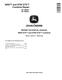 John Deere 9650 STS (SN. from 695501) and 9750 STS (SN. from 695601) Combines Repair Manual (TM2101) 0