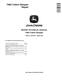 John Deere 7460 Cotton Strippers Repair Manual (TM2103) 0