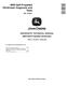 John Deere 4895 (SN. from 181001) Self-Propelled Windrowers Diagnostic Manual (TM2114) 0