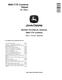 John Deere 9660 CTS (SN. ftom 705401) Combines Repair Manual (TM2171) 0