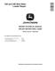 John Deere 325 and 328 Skid Steer Loaders Repair Manual (TM2192) 0