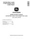 John Deere CT332 Compact Track Loaders and 332 Skid Steer Loaders Repair Manual (TM2212) 0