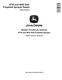 John Deere 4730 and 4830 Self-Propelled Sprayers (North American Edition) Repair Manual (TM2368) 0