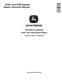John Deere S160 and S180 Square Balers Technical Manual (TM302519) 0