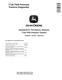 John Deere 7130, 7230, 7330, 7430 and 7530 Premium Tractors (North America) Diagnostic Service Technical Manual (TM400019) 0