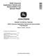 John Deere 5430i Chemical Application Vehicles and Demountable Crop Sprayer Repair Manual (TM402219) 0