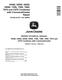 John Deere C670, T550, T560, T660, T670, W540, W550, W650 and W660 MY2008-2011 Combines (SN. from 085500) Repair Manual (TM402619) 0