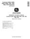 John Deere T550, T560, T660, T670, W540, W550, W650 and W660 (MY2012-2013) Combines Diagnostic Manual (TM404119) 0