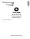 John Deere 778 (SN. from 127522) Rotary Harvesting Units (North American Edition) Technical Manual (TM405419) 0