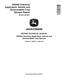 John Deere R4040i Chemical Application Vehicle and Demountable Crop Sprayer (MY14-17) Repair Manual (TM407419) 0