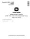 John Deere 6110M, 6120M, 6130M, 6135M, 6140M and 6145M Tractors (MY16-17) Repair Manual (TM408519) 0