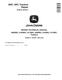 John Deere 6095MC, 6095RC, 6105MC, 6105RC, 6115MC and 6115RC Tractors (MY16-17) Repair Manual (TM409419) 0