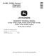 John Deere 6110M, 6120M, 6125M, 6130M, 6135M, 6140M, 6145M, 6155M, 6175M, 6195M Tractors (MY18-19) Diagnostic Manual (TM410619) 0