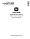 John Deere 475 plus (SN from 128912) Harvesting Units (Europe) Repair Manual (TM411319) 0