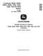 John Deere T550, T560, T660, T670, W540, W550, W650 and W660 (MY2020) Combines (SN: 120000-129999) Repair Manual (TM413919) 0