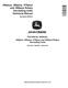 John Deere 345plus, 360plus, 375plus and 390plus Rotary Harvesting Units (European Edition) Technical Manual (TM415919) 0