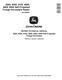 John Deere 8100, 8200, 8300, 8400, 8500 and 8600 Self-Propelled Forage Harvesters (SN. from 623000) Repair Manual (TM416319) 0