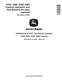 John Deere 6100, 6200, 6300 and 6400 Tractors (SN. before 101000) Electical System Operation and Test Manual Supplement (TM4487ELEC) 0