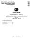John Deere 6200, 6200L, 6300, 6300L, 6400, 6400L, 6500 and 6500L Tractors (North America) Repair Manual (TM4523) 0