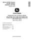 John Deere 6010(SE), 6110(SE), 6210(SE), 6310(SE), 6410(SE), 6510, 6610(SE), 6810, 6910 and 6910S Tractors (European Edition) Operation and Test Manual (TM4552) 0