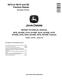 John Deere 6010(SE), 6110(SE), 6210(SE), 6310(SE), 6410(SE), 6510, 6610(SE) Tractors (European Edition) Repair Manual (TM4559) 0