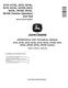 John Deere 6110(L), 6210(L), 6310(L,S), 6410(L,S), 6510L and 6510S Tractors (North American Edition) Operation and Test Manual (TM4572) 0