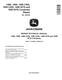 John Deere 1450, 1450 CWS, 1450 WTS, 1550, 1550 CWS and 1550 WTS Combines (SN. before 048750) Repair Manual (TM4714) 0