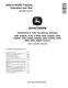 John Deere 6020, 6120, 6220, 6320, 6420, 6520, 6620 and SE; 6420S, 6820, 6920 and 6920S Tractors (European Edition) Operation and Test Manual (TM4741) 0