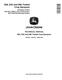 John Deere 824, 832 and 840 Trailed Crop Sprayers (European Edition) Technical Manual (TM4782) 0