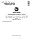 John Deere 5425 (Narrow, Orchard, HC), 5625 (HC), 5725 (Narrow, Orchard, HC) Tractors Operation and Test Manual (TM6033) 0