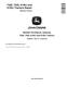John Deere 6140J, 6155J, 7425 and 7525 Tractors (Mexica) Repair Manual (TM605819) 0