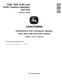 John Deere 6140J, 6155J, 7425 and 7525 Tractors (Mexica) Operation and Test Manual (TM605919) 0